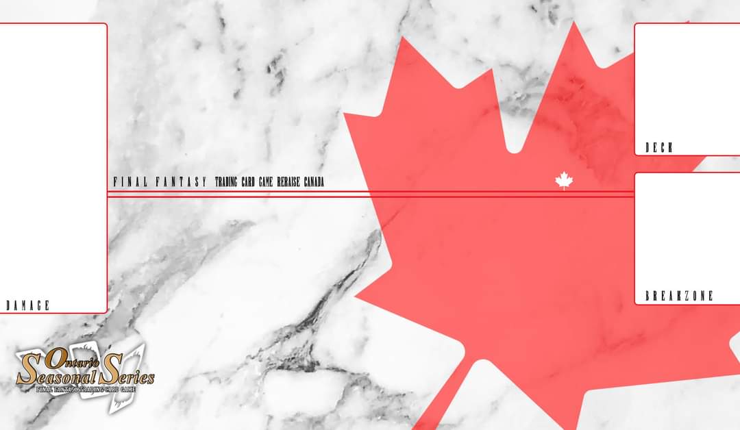 KtwnFFTCG's tweet photo. Hey all
Wanted to showcase the designs for playmats the OSS side event at Ottawa's re-raise!
Some small edits might be made but we'll choose 1 of 3 to use for top 3
#FFTCG 
#OSSFFTCG 
#RERAISE 
#FinalFantasy 
#canada 
#ontario 
#playmats https://t.co/OQOr4xJqJd