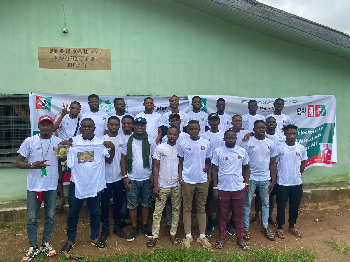 olu_goddey's tweet photo. We were getting set to have okitipupa fitness walk after gotten approval from cp of ondo state and this morning we received call for the suspension of the event based on security reasons, but we all know what is playing out.
#Obidients @Jack_ng01 @Samuel_facto @firstladyship https://t.co/AdfA5dCIkO