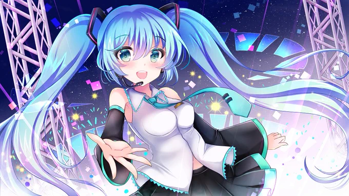 ミクさん15周年おめでとう#初音ミク誕生祭2022 #初音ミク15th 