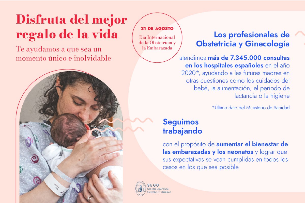 👩‍⚕️👨‍⚕️ ¿Sabías que los profesionales de #Obstetricia y Ginecología atendimos más 7mill. de consultas en 2020 en España? Desde la SEGO ponemos en valor nuestra labor esencial en la salud y el cuidado de las mujeres en el embarazo, parto y puerperio. #DiaInternacionaldelaObstetricia