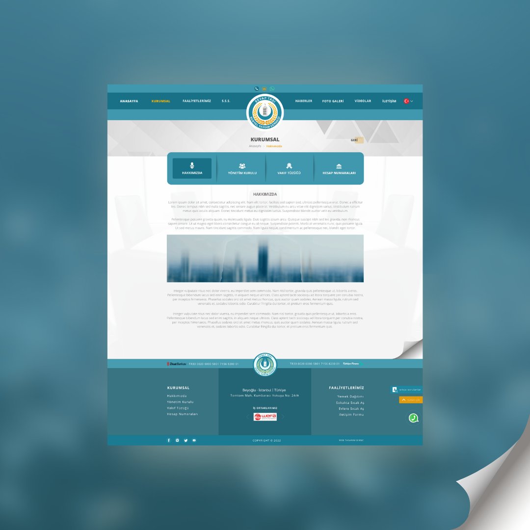 birnc's tweet photo. SEVAP TASI DERNEĞİ
► https://t.co/DxPdiPunuW

Modern, yeni nesil web tasarım projesi tamamlanmıştır.

#WebTasarım #birNC #WebDesign #Ui #Ux #UiDesign #UxDesign #Vakıf #Dernek #SevapTası #WebSitesi #Website #Web #GraphicDesign #WebsiteDesign #Designer #WebAjans #İstanbul #Tophane https://t.co/ol0MGJj4GU