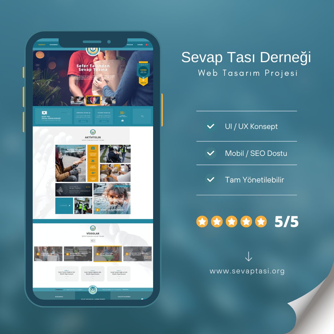 SEVAP TASI DERNEĞİ
► sevaptasi.org

Modern, yeni nesil web tasarım projesi tamamlanmıştır.

#WebTasarım #birNC #WebDesign #Ui #Ux #UiDesign #UxDesign #Vakıf #Dernek #SevapTası #WebSitesi #Website #Web #GraphicDesign #WebsiteDesign #Designer #WebAjans #İstanbul #Tophane