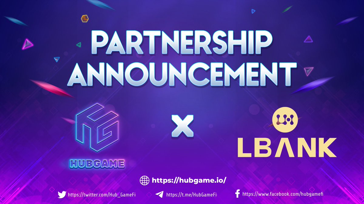 Hub_GameFi's tweet photo. 🎉 HUBGAME X LBANK ️🎉
️🎊 We are pleased to announce our next partnership, LBank
💎 With a large number of users mainly from Asian countries, LBank promises to help HUBGAME thrive in the Asian market in particular and the global market in general.
#HubGame #HubGameFi https://t.co/hpxrafHUW2