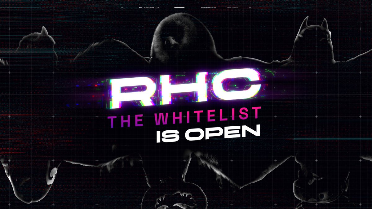 royalhawkclub's tweet photo. The #RoyalHawkClub #Whitelist is officially open!
Join our discord community and go to the whitelist channel to know how to have priority access to minting 🤩
👉 https://t.co/7jW1DrXsap https://t.co/h7ja6LxVk7