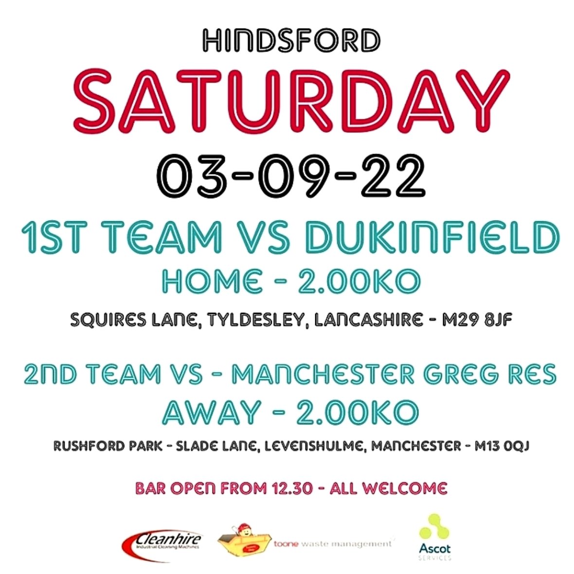 Hindsford AFC (@hindsfordtonics) on Twitter photo 