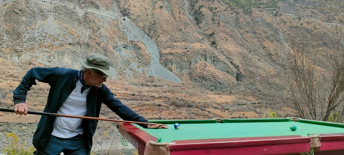 ‘Time is a game played beautifully by children.’—Heraclitus, 5th century BC.

And by walkers.

Triangulating without a cue ball. As ever. Remote Hengduan Mountains. #Sichuan, #China.