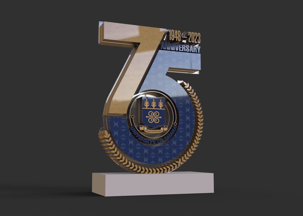 It’s official! Logo for #UGIS75 

Congratulations to the Premier University; the nation’s hope and glory🎊