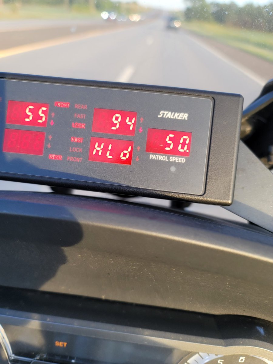 2-days….same road….2-tickets.

One of our motorcycle officers ticketed a guy going 81mph in a 45mph zone yesterday on NW Expressway near Piedmont Road. This morning same guy going 96mph in a 55mph zone in the same area. 😳

Driving nearly twice the speed limit is dangerous.