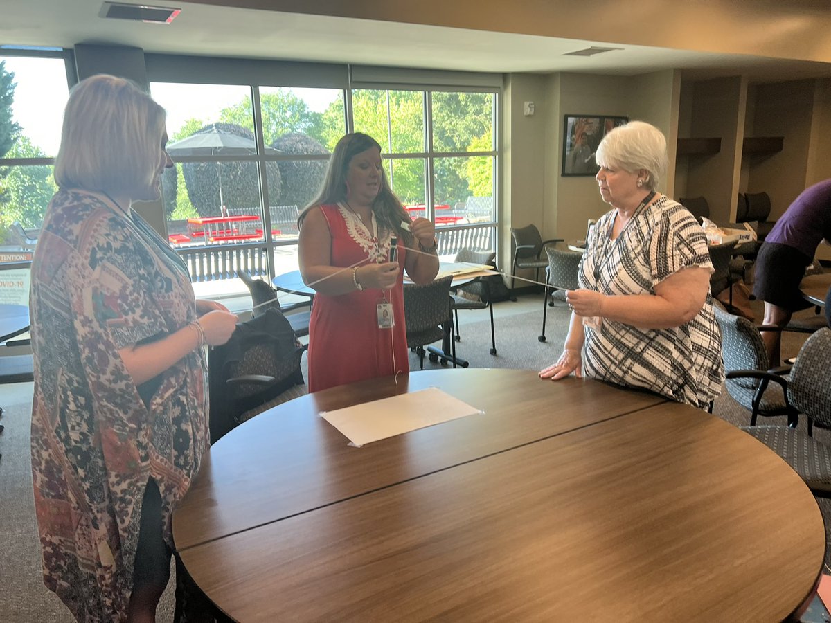 Team building with LEAD Mentors! <a href="/gcschools/">Greenville County Schools</a> <a href="/DocStevensGCS/">Susan Stevens</a> <a href="/tdean65/">Tara Dean</a>