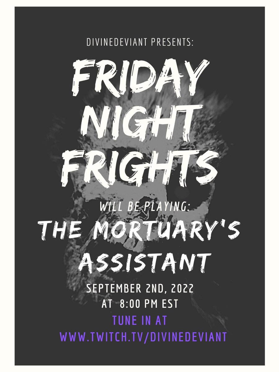 MPKnight793's tweet photo. Come over to my twitch this Friday night! https://t.co/T6jUi7zxaM