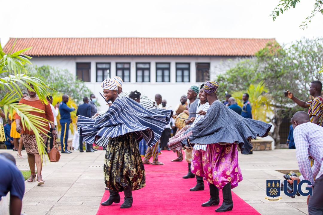 FuturistQuabena's tweet photo. Northern Ghana Tradition being Displayed #UGIS75 #Procedamus https://t.co/YilMxJveGI