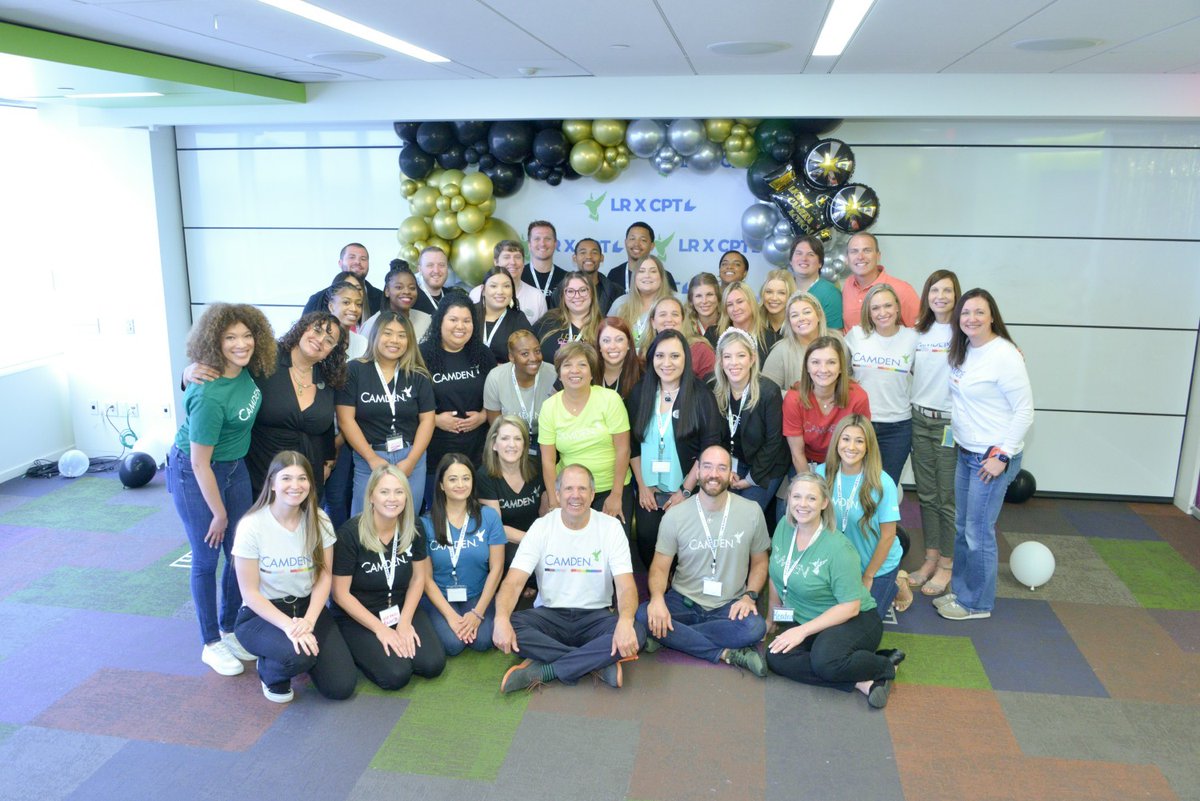 🥳<a href="/CamdenLiving/">Camden</a>  - Congratulations on ranking #6 on the PEOPLE Companies that Care® 2022 List! See why employees say this is a great place to work.🎇
bit.ly/3R0qD6q   
   
#100CompaniesCare #BestWorkplaces <a href="/people/">People</a>