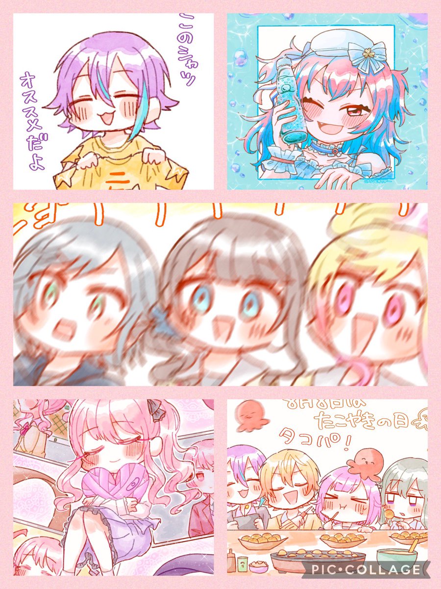 #今月描いた絵を晒そう
今月もたくさん描いた🐙 