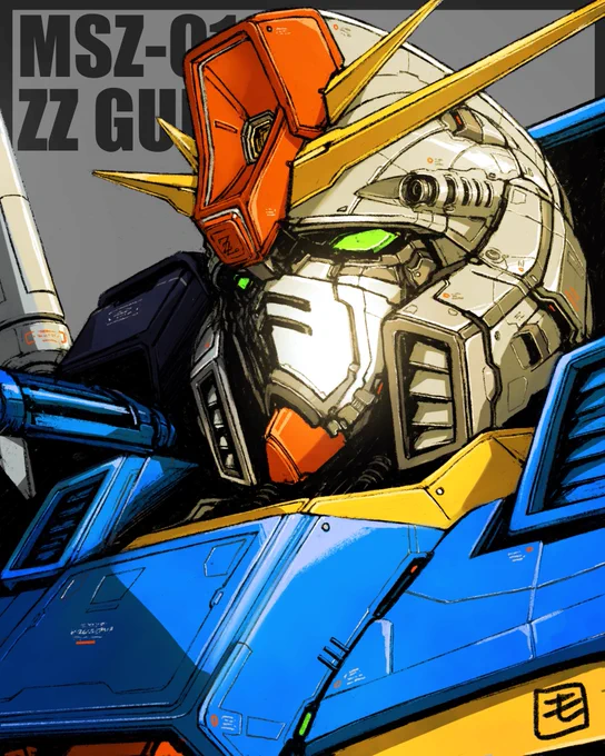 #今月描いた絵を晒そうガンダム関連3枚! 