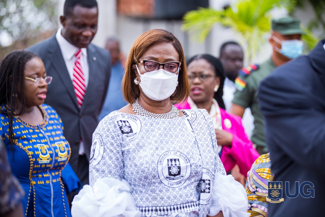 FuturistQuabena's tweet photo. Our Able Chairperson of the University Council Justice Sophia A.B. Akuffo (Rtd) #UGIS75 #Procedamus https://t.co/AdBfmkZlGf