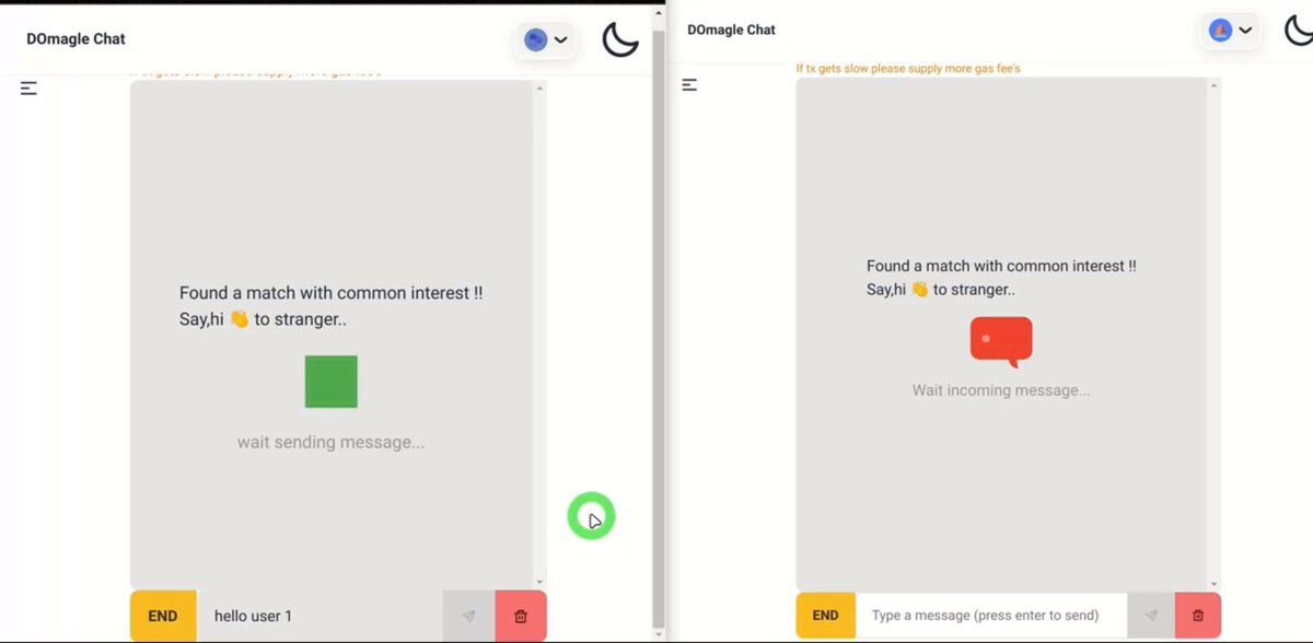 naim_1004's tweet photo. I finally submitted lukso hackathon project @gitcoin  after learning &amp; building for a month.🥳🥳
It's a  chat app on chain, 2 users can randomly connect based on their interests or directly connect with each other.
Also thanks to @0xLScorpion  for contributing.
#web3 #buidlguidl https://t.co/pJYEGmdlgg