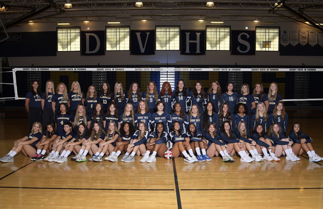 VistaDesert's tweet photo. Season opener today against Mesa! Freshman at 4pm, JV at 5pm and Varsity at 6pm. Let’s Go!👊🏽#thinklikeachampion #dvvolleyball💙🏐⚡️#excellencethroughperformance https://t.co/zuUoGf93IB