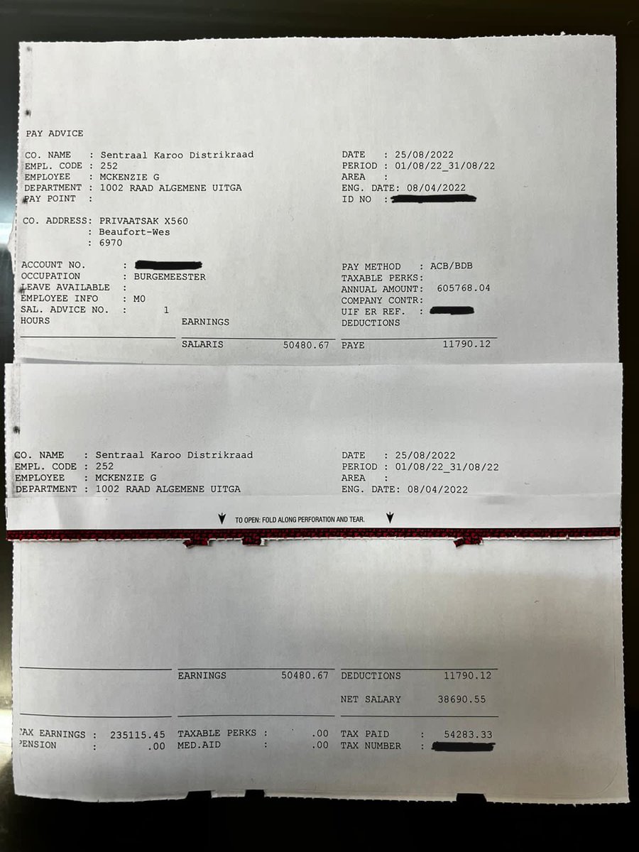 GaytonMcK's tweet photo. As Mayor I have not taken the standard Mayoral car, I have not claimed for any standard expenses, I have not claimed for the standard security detail that all other Mayors take. Despite this I have been falsely accused, so for the sake of transparency here is my Payslip &amp; records https://t.co/3LhefbJzK9