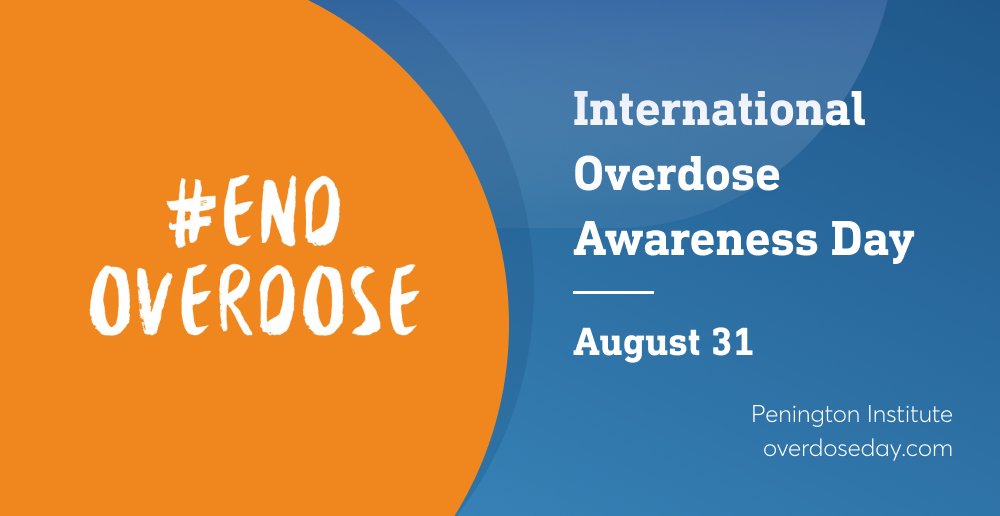 On International Overdose Awareness Day, we join the worldwide community in remembering lives lost. We also honor those who have supported others’ recoveries. May we work together to #EndOverdose.  

Resources from <a href="/OverdoseDay/">International Overdose Awareness Day</a>: bddy.me/3CKBNrl 

#IOAD2022 #IOAD