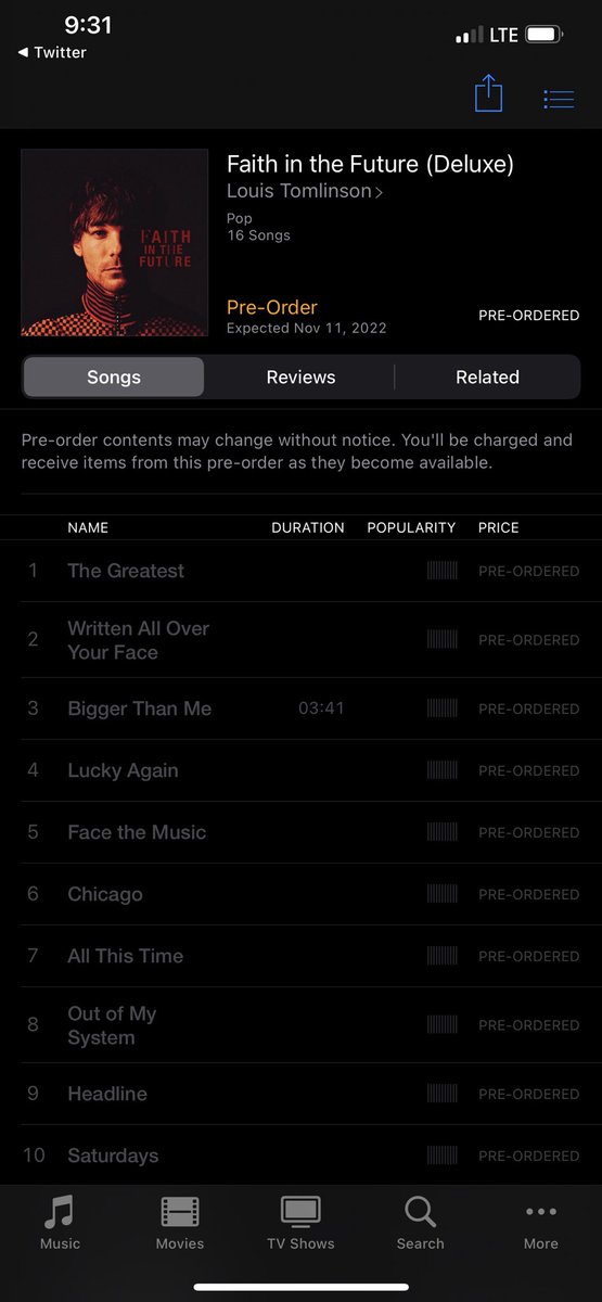 DulceFloCruz99's tweet photo. JUST PRE-ORDERED

SO FOOKING EXCITEDDDD 🧡

#LT2 #LT2ISCOMING #FaithInTheFuture https://t.co/nsY6KuNAao