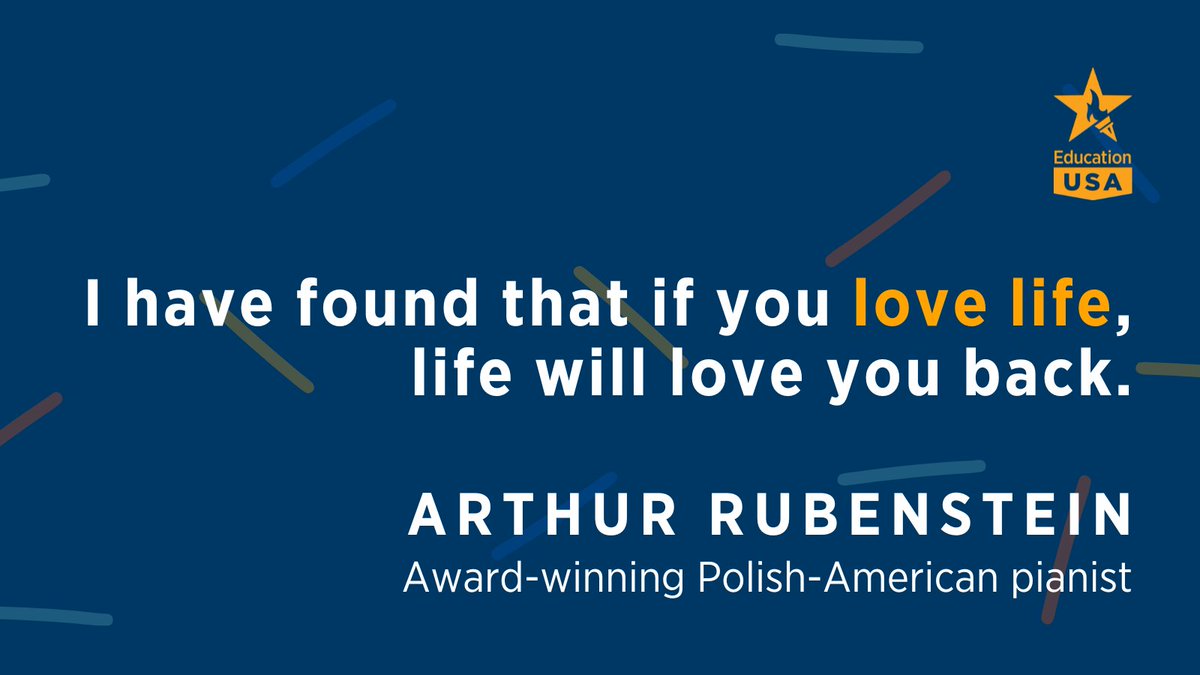“I have found that if you love life, life will love you back.” – Arthur Rubenstein, award-winning Polish-American pianist

✌️  What are you loving this week?  #MondayMotivation