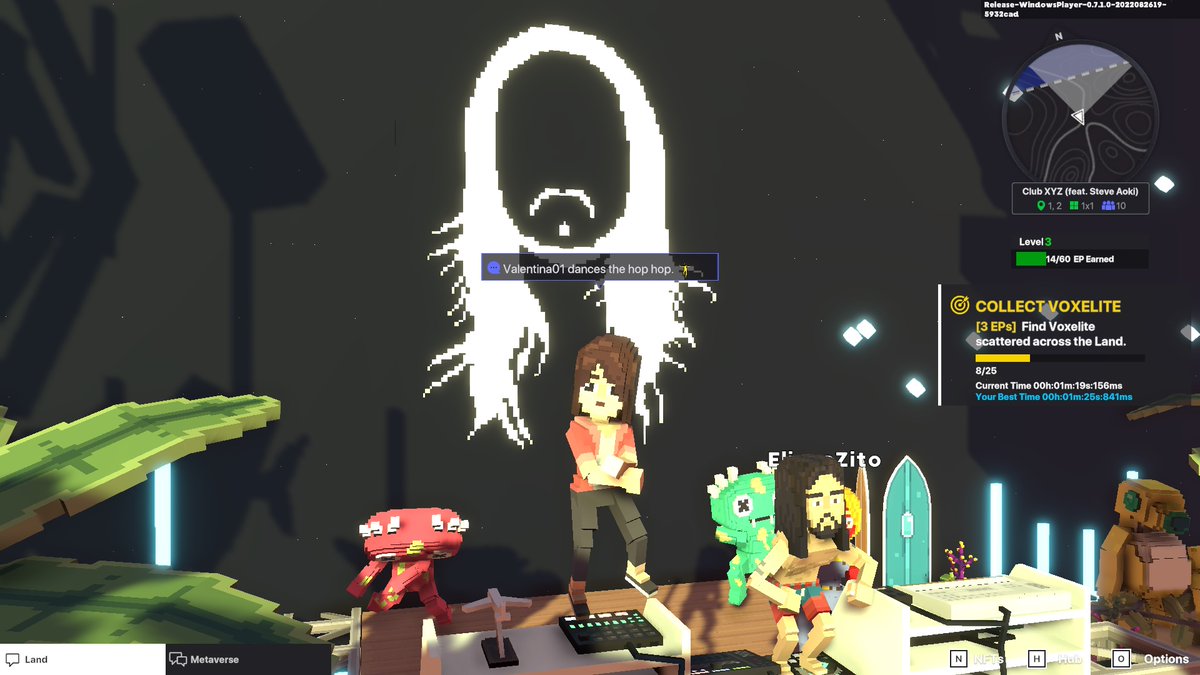 valyaracer's tweet photo. @TheSandboxGame @steveaoki I just participated in the #SandboxAlphaS3Giveaway for a chance to win 500 SAND! On stage with Steve Aoki, check out my screenshot below!
👇 https://t.co/VXvKTmUhWY