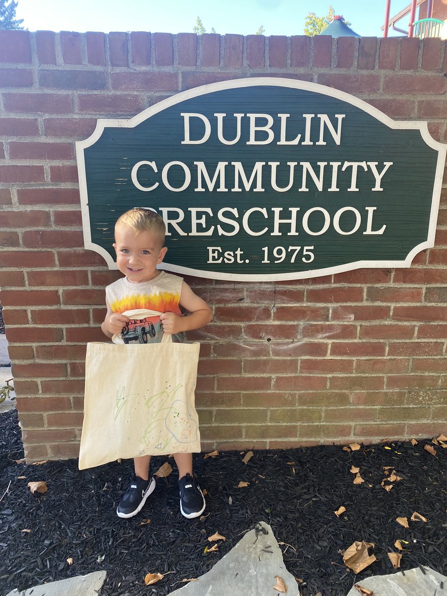 Well, not sure if they’re ready for him or not, but here he comes!!!! Kash-mans first day of Pre-School! Had to bust out the guns for day one!
