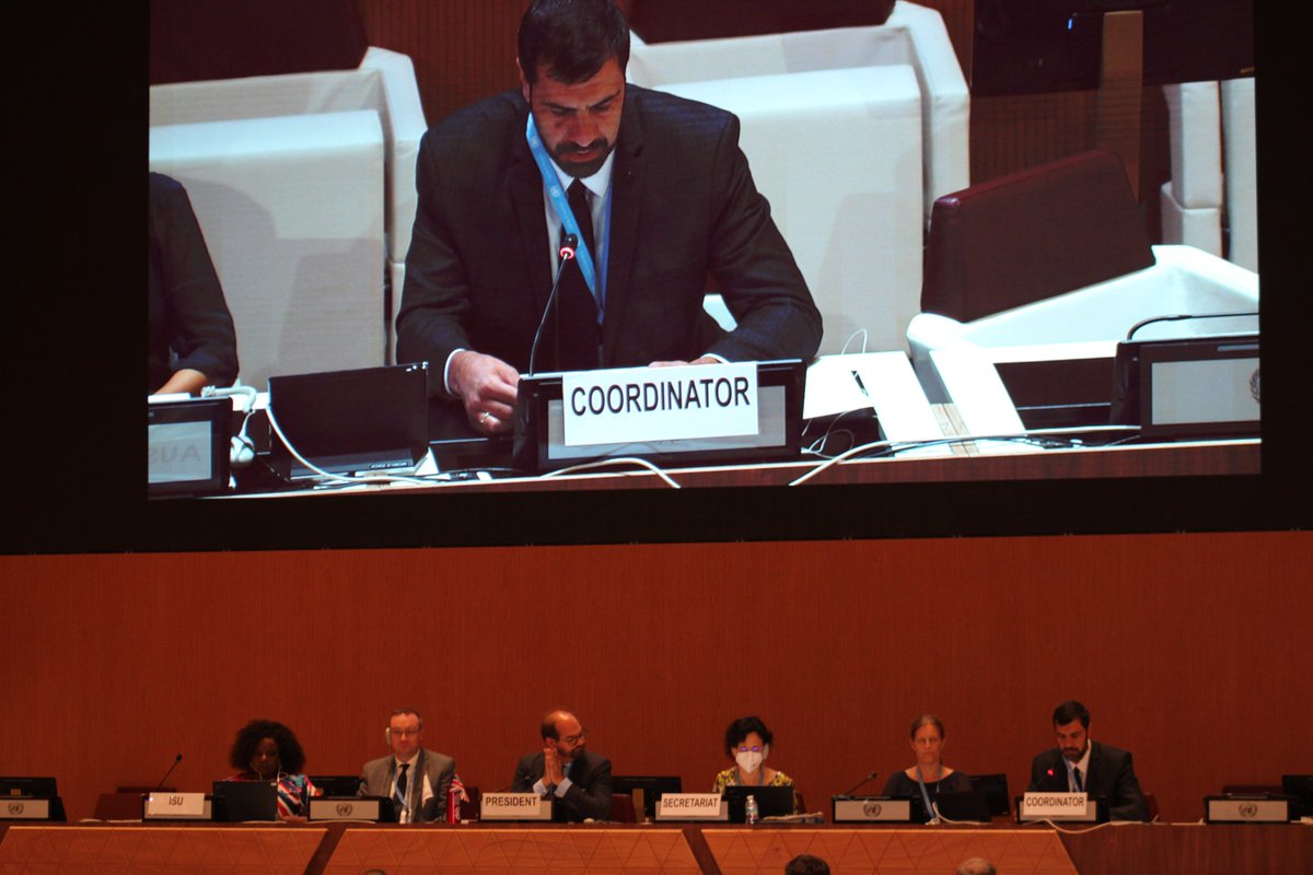 ISUCCM's tweet photo. #CCM Coordinators #Germany and #Montenegro provide updates on #IntlCoop n Assistance at the #CCM10MSP
@GermanyDiplo @GermanyUNGeneva @MFA_MNE @UN_Montenegro https://t.co/5qHBUcjOJO