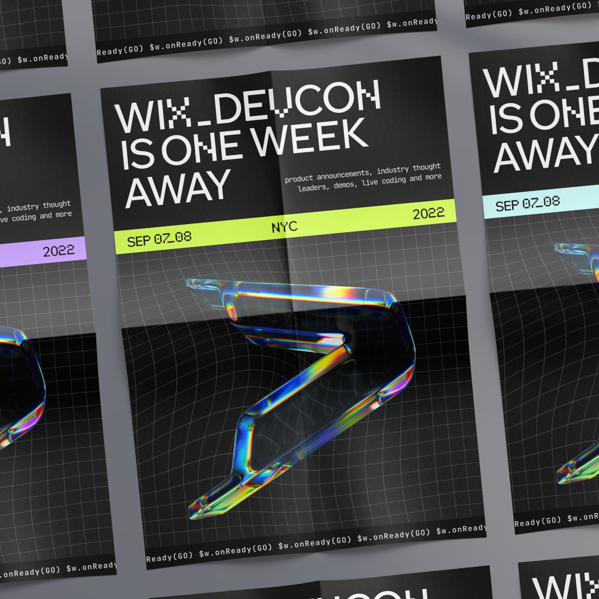 Wix's tweet image. Only one week until #WixDevCon2022 kicks off. Join Wix leadership and experts as we unveil new products, hold interactive hands-on breakout sessions and give you a glimpse into the exciting future of #webdevelopment on Wix.

Register here: wixdevcon.com