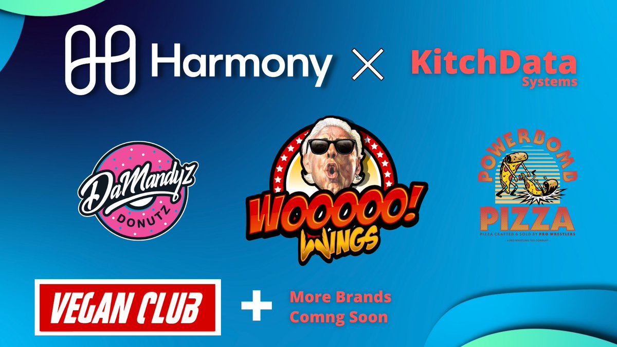 harmonyprotocol's tweet photo. "WOOO!" - @RicFlairNatrBoy 

"Kitchen Data Systems (KitchData/KDS) today announced plans to roll out a next-generation brand affinity program built on the @harmonyprotocol  and leveraging Harmony's groundbreaking digital products."

Find out how⬇️

https://t.co/NR4oJtpBFn

(1/3) https://t.co/GDCde754F4