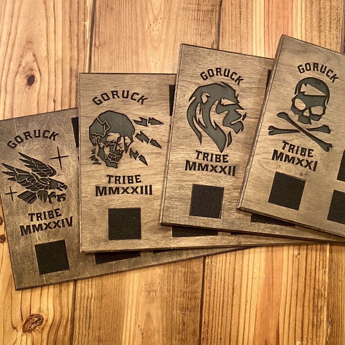 ChuckedWood's tweet photo. Four years worth of Tribe challenges… #SeekPain #DoHardThings

Customize yours @ https://t.co/pycZlL7FTE https://t.co/NsYOrZzW9l