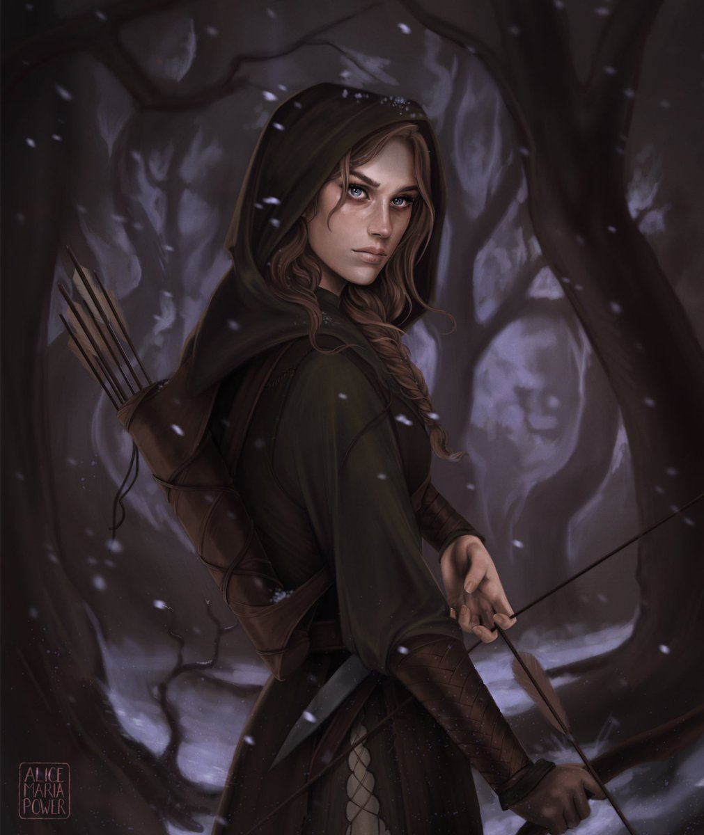 alicemariapower's tweet photo. Hi! 
I’m Alice, a freelance illustrator and book cover artist with a profound love for girls with swords and pointy ears. Available for long term projects and commissions ✨#ArtistOnTwitter https://t.co/k4sPnX2VZo