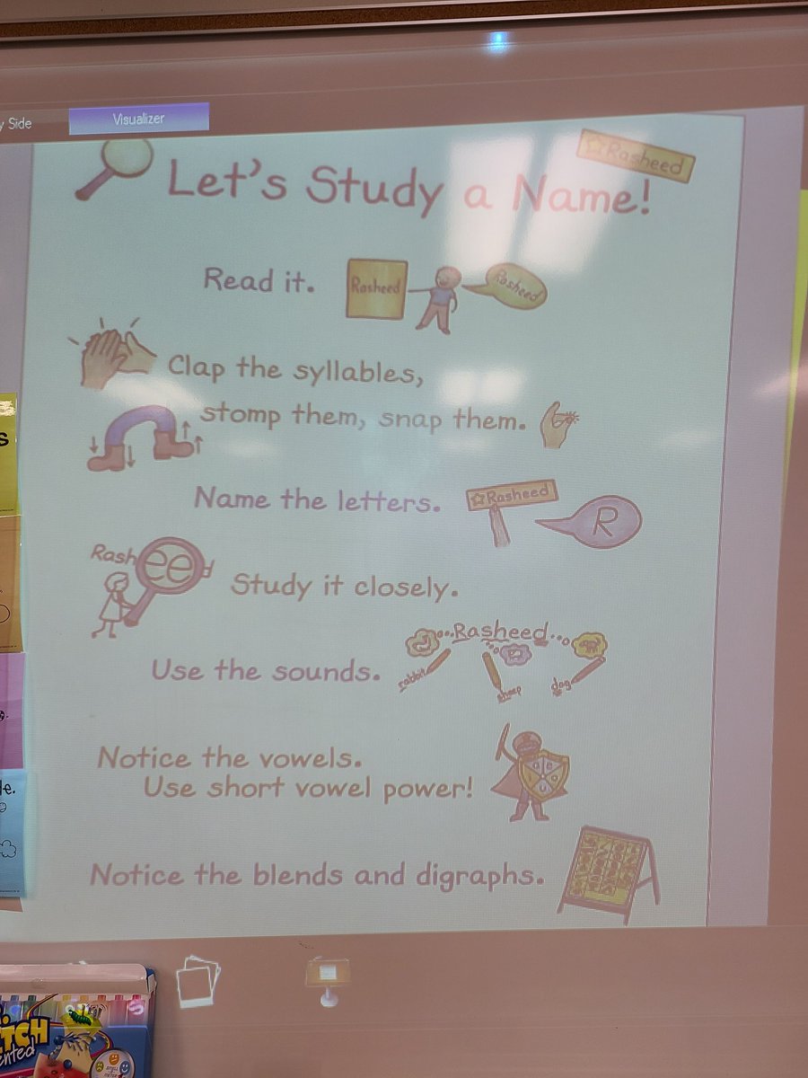 Studying our names on the word wall with a partner! <a href="/LiscanoElem/">Liscano Elementary School</a> #liscanoproud #TCRWP