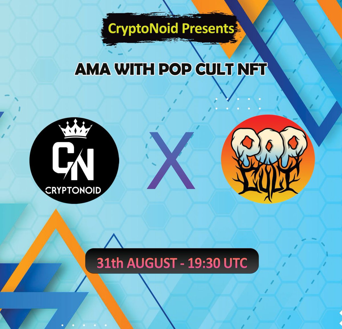 Crypto_Noid's tweet photo. 🎙🎙 AMA ALERT 🎙🎙
Venue:- https://t.co/ME6SOUpPE4

🤩Pop Cult NFT🖼 is an international NFT project by Iwan Smit.

🌎https://t.co/mhm2onHjgF
📢https://t.co/S97H6dEZMU

🕒 TIME:-19:30 UTC, 31 Aug

#AMA #CryptoNoid #popcultNFT #pinksale https://t.co/yh452l3jV0