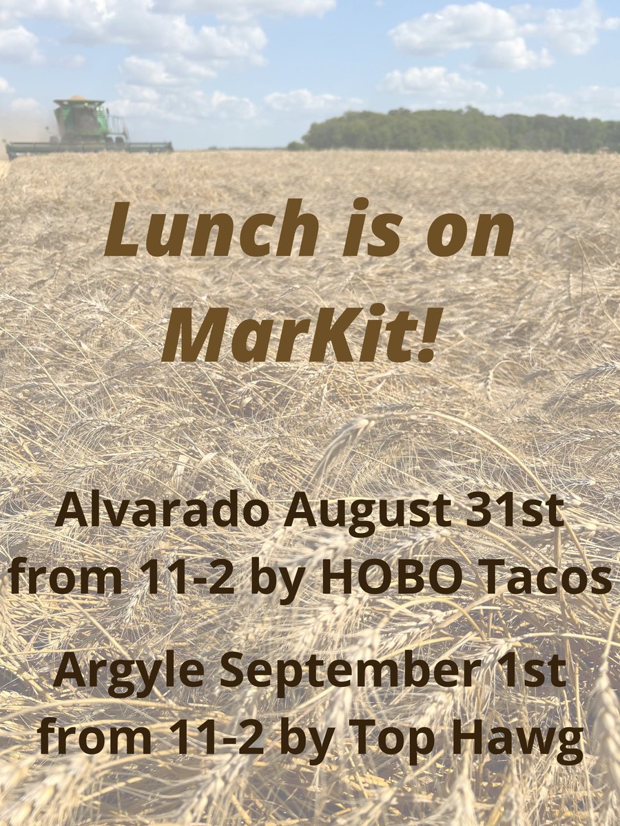 MarkitGrainLLC's tweet photo. We look forward to seeing you at one of these events! https://t.co/voPL8Fu2h0