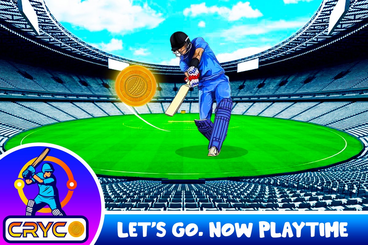 cryco7's tweet photo. Play Crypto. Earn crypto free. Get ready for that remarkable playtime.

#Cricket #GameFi #cryptogames #NFTGiveaways #cryptocurrency #Crypto #gamedev #Airdrop #Airdrops #EarnMoneyOnline https://t.co/g9sVHLFKe1