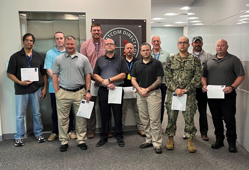 GogoAviation's tweet photo. #SDTraining has already seen it's 95th #aeroIT attendee for the year! This Aviation Information Technology certification is for the configuration and troubleshooting of networks and satcom systems onboard an aircraft. Sign up for a class today. https://t.co/1cY9OqWYCj https://t.co/VEU7inq4At