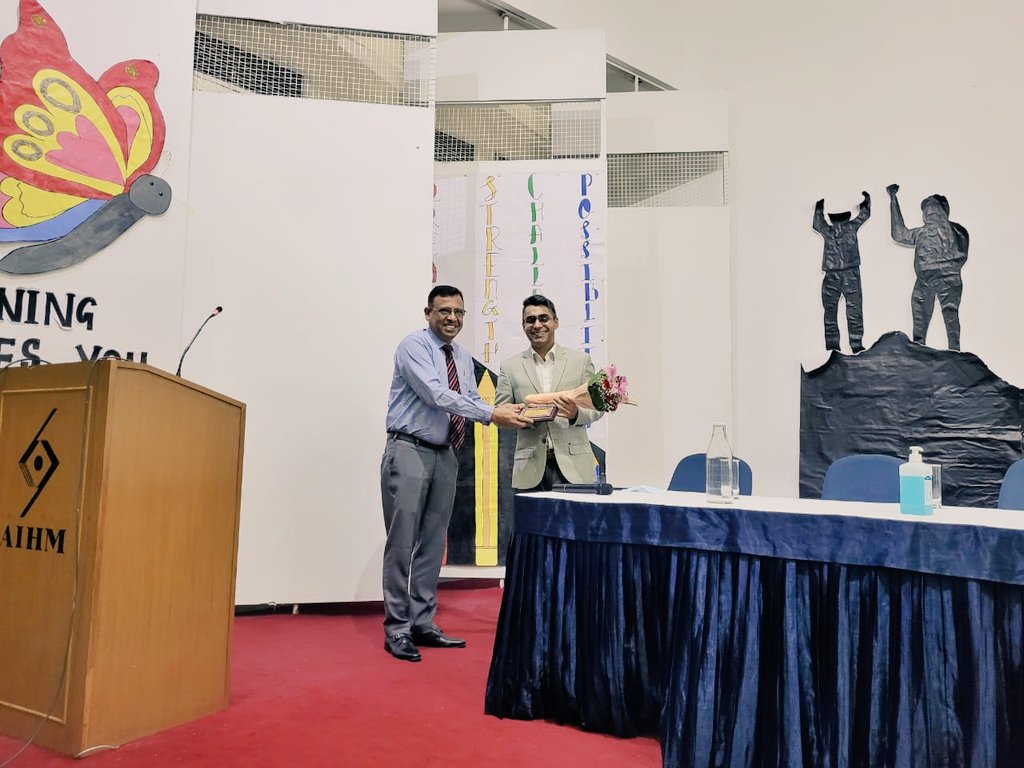 aihm_chd's tweet photo. #AIHM organised Day 2 of the Orientation programme for the 1st year. Mr. Kshitij Jawa, General Manager of Hotel Radisson Red, Mohali, was the resource person for the programme. He is an alumnus of AIHM and an alumni of #OCLD, with experience of 15 years.
@NCHMCT_NOIDA @tourismgoi https://t.co/flFRoA7DRh
