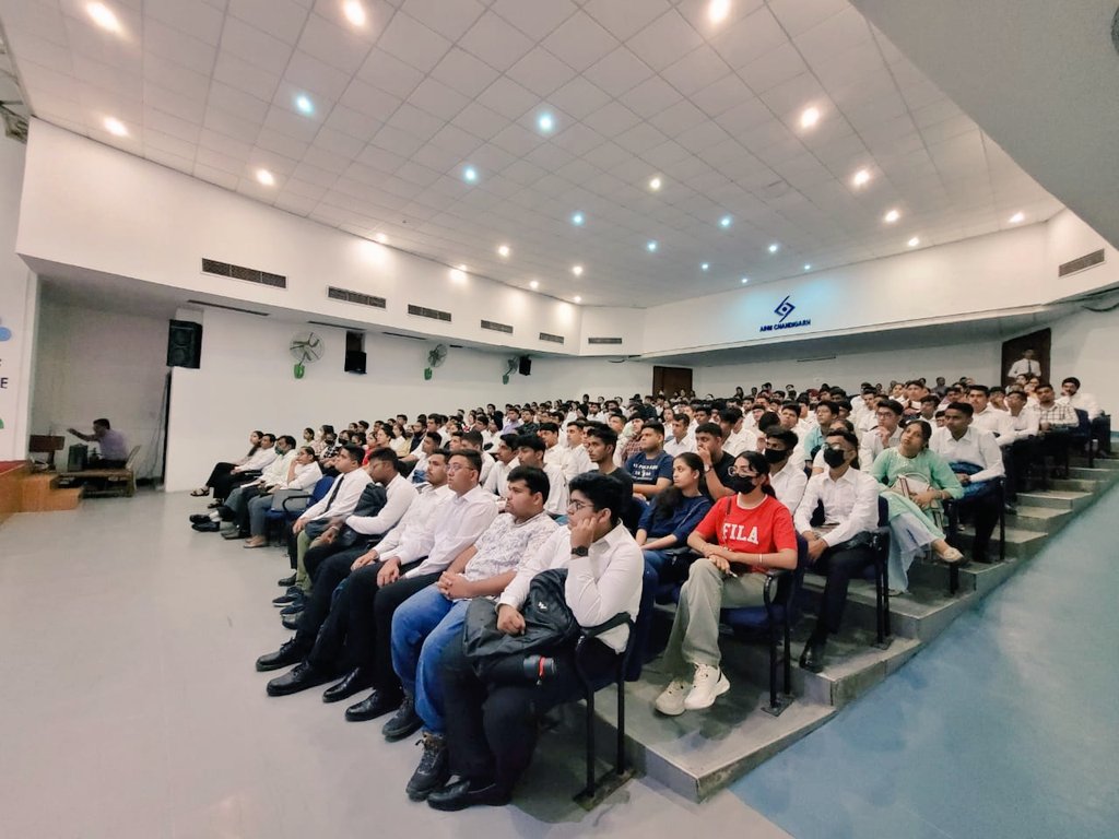 aihm_chd's tweet photo. #AIHM organised Day 2 of the Orientation programme for the 1st year. Mr. Kshitij Jawa, General Manager of Hotel Radisson Red, Mohali, was the resource person for the programme. He is an alumnus of AIHM and an alumni of #OCLD, with experience of 15 years.
@NCHMCT_NOIDA @tourismgoi https://t.co/flFRoA7DRh