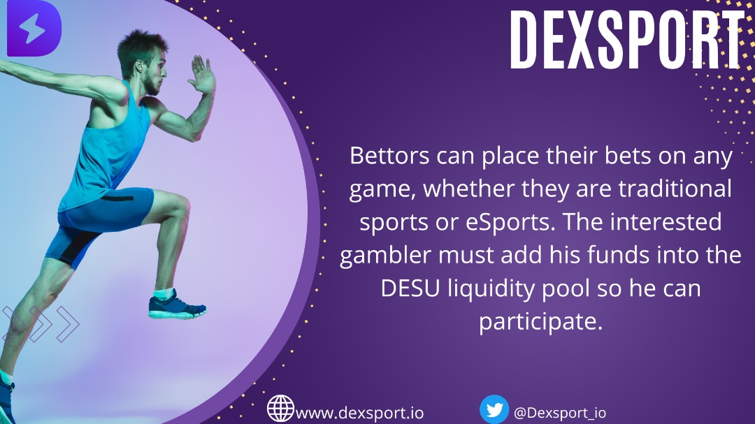 preshicezy's tweet photo. Read the infographic for  information .

#Dexsport #web3 #betting #crypto #bets #sport #Gaming #defi $Desu #cryptocurrency #blockchainGaming  #ctbotAdrop RAM 0.5 Trx 50 https://t.co/hTGEzXo9Ml