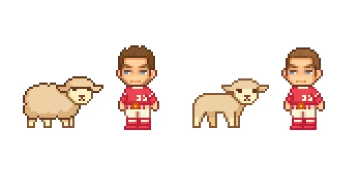 When Fletch get a haircut, it seems like shearing a sheep  