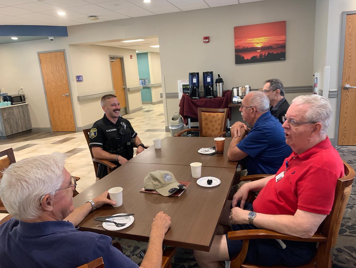 ManheimTwpPD's tweet photo. Thanks to @BrethrenVillage Retirement Community for another great Coffee with a Cop this morning.

The coffee, the conversation, and above all, the residents, were a joy to spend time with. Thank you!

#ManheimTwpPD #ManheimTownship #ManheimTwp https://t.co/V860jt1iUM