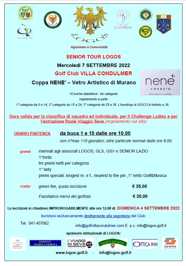 golfcondulmer's tweet photo. PROSSIMI APPUNTAMENTI AL GOLF - https://t.co/u4pdfTlaOY https://t.co/sCxYSBRpGJ