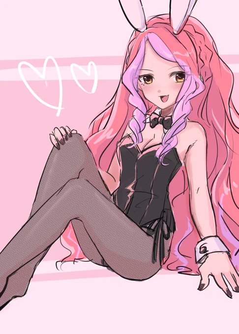 バニーの練習とかいうやつですエルザ様#アイカツバニーガール部 