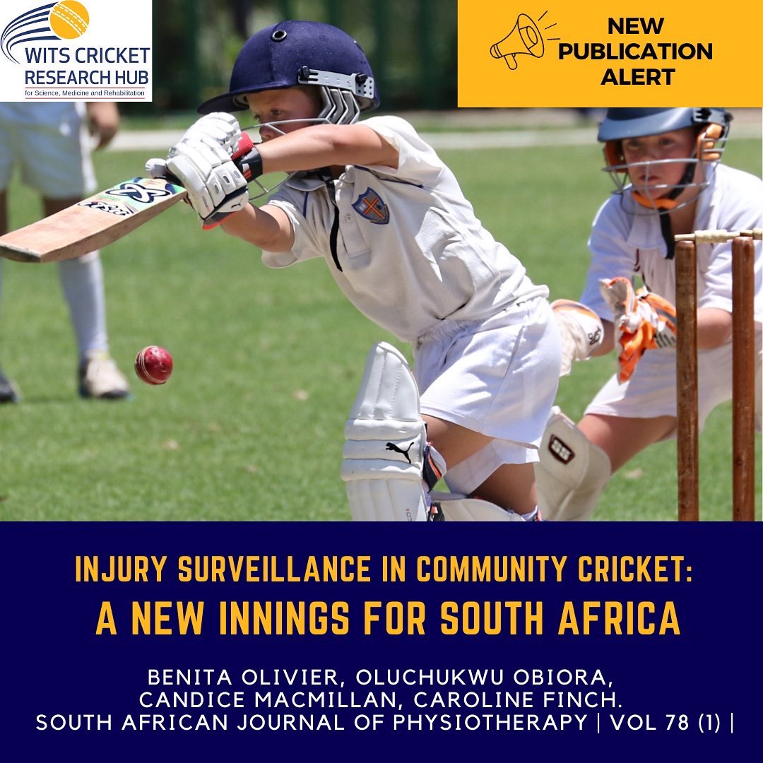Wits Cricket Research Hub tweet media