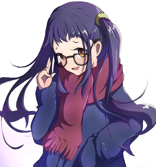お誕生日おめでとー『て...照れるぜッ』#ゆるキャンΔ #Yurucamp #大垣千明 #大垣千明生誕祭2022 #大垣千明生誕祭 #大垣千明誕生祭 #大垣千明誕生祭2022 