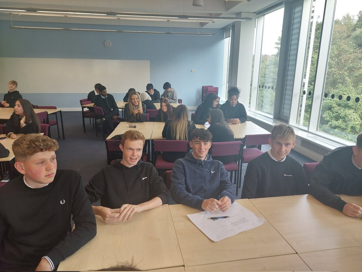 Our Higher Business classes taking part in the Higher Business Conference at Napier Uni, getting into Marketing #BusinessLive22
