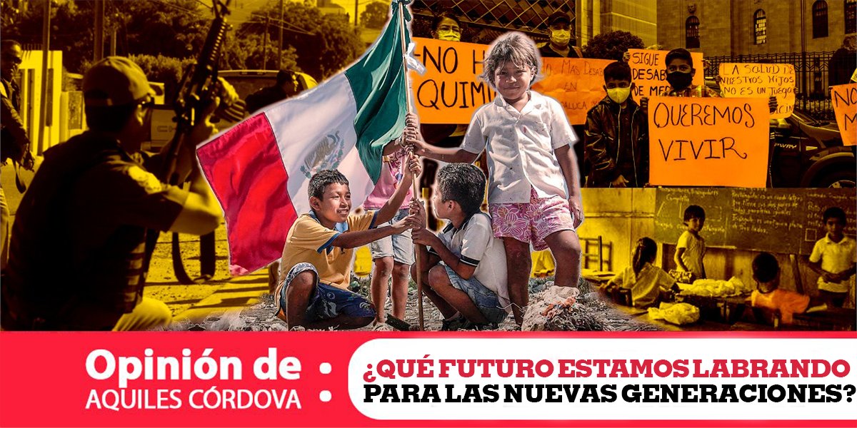 AquilesCordova's tweet photo. Buenos días. Te invito a leer mi opinión semanal: ¿Qué futuro estamos labrando para las nuevas generaciones? "Aquí hay un problema que debemos resolver entre todos, y no dejárselo solo al Gobierno si queremos salvar a nuestros hijos de un futuro de pobreza"https://t.co/ivEq1XvFlO https://t.co/aF3BI43Nkt