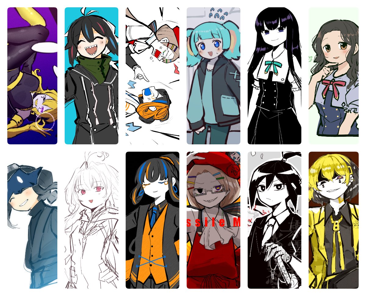 8月☀️🌻 #今月描いた絵を晒そう 