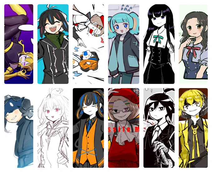 8月☀️🌻 #今月描いた絵を晒そう 